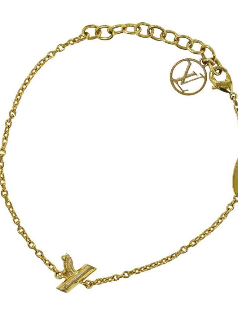 Louis Vuitton Lv & Me Bracelet Gold Plated